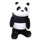 Oso Panda Sentado Escandaloso Peluche Ultrasuave X 1,20 Mt