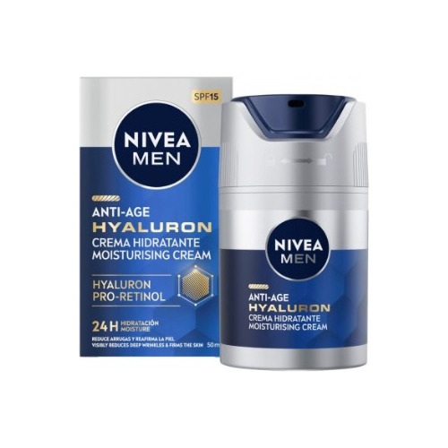 Nivea Men Crema Hidratante Anti-age Hyaluron 50ml