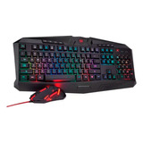 Kit Gamer Redragon Teclado Harpe / Mouse Centophorus 