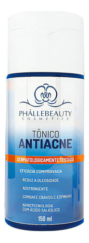 Tônico Facial Antiacne Reduz Oleosidade Cravos Adstringente Momento De Aplicação Dia/noite Tipo De Pele Oleosa E Acneica