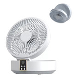 Ventilador De Control Remoto Plegable Con Carga Usb Para Aca