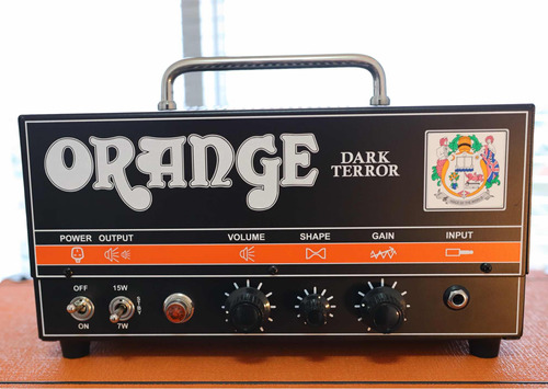 Amplificador Cabeçote Valvulado Orange Dark Terror 15/7w