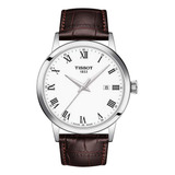 Reloj Clásico Tissot Hombre En Acero Inoxidable Para Vestir