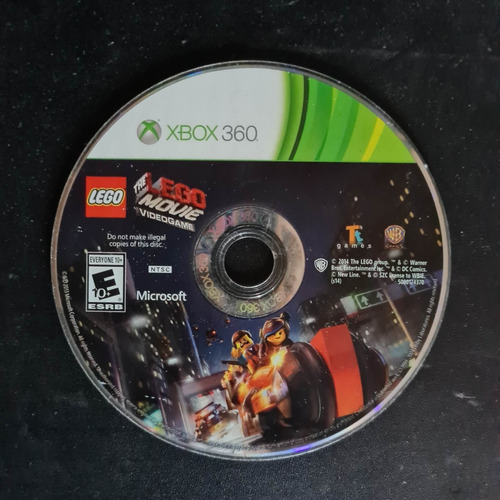 Lego Movie Videogame - Xbox 360 (solo Disco) 