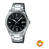 Reloj Casio Mtp-1302d Acero Inoxidable Fecha Dia 50m Wr