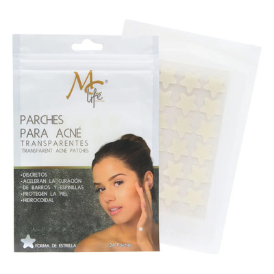 Parches Estrella Anti Acné Espinillas Barros Granos, Mc Life Momento de aplicación Día\u002FNoche Tipo de piel Todo tipo de piel | MercadoLibre