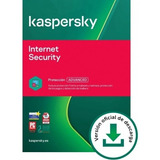 Licencia100% Original Kaspersky Internet Security 1 Año 1 Pc