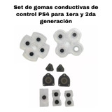 Set Gomas Conductivas Control Ps4 Para 1ra Y 2da Generacion