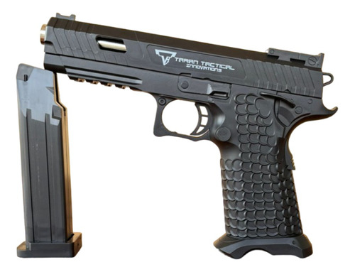 Lanzador Airsoft Combat Q7 Resorte + 2000 Municiones