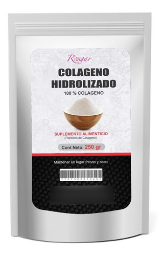 Colágeno Hidrolizado 100% Puro - g a $124