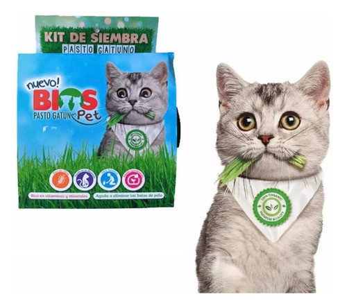 Kit De Siembra Pasto Gatuno