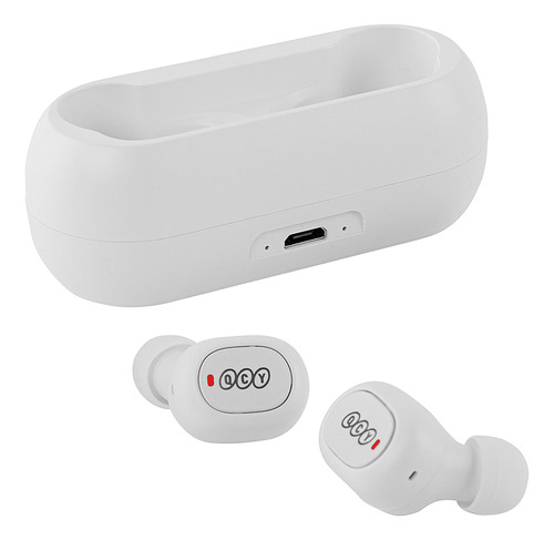 Auriculares Qcy Pro Inalámbricos Bluetooth Estuche De Carga