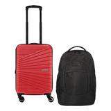 Combo American Tourister Valija Chica + Mochila Carry On Cab