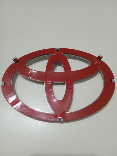 Emblema Logo Cromado Parrilla Toyota Hilux Vigo Foto 3