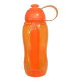 Garrafa Squeeze Agua Gelada Bpa Free Cor Garrafinha Squeeze Laranja