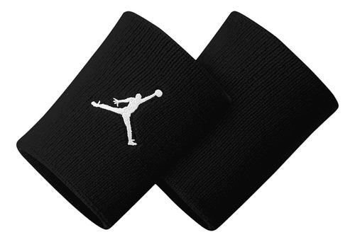 Muñequeras Deportivas Jordan Jumpman 2 Pk-negro