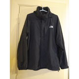 Campera Rompeviento Negra The North Face Hombre Talle L/g