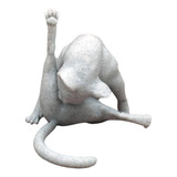 Estatua De Gato Escultura De Gato Adorno De Gatito