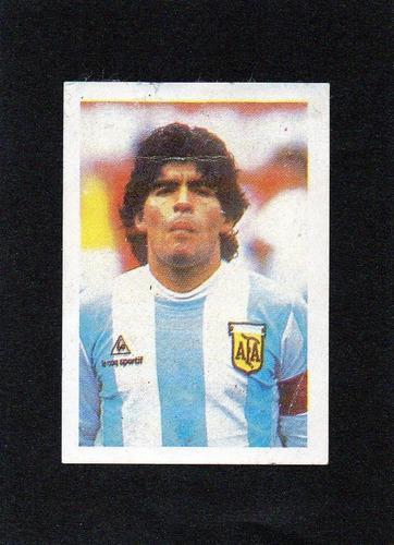 Figurita Mundial Mexico 1986, Diego Maradona N° 24, Mira!!!