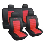 Funda Cubre Asiento Cuerina Auto Universal Completa Sport Ro