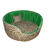 Moises Animal Print Leopardo Ap Cucha  Mascota Perro 50cm