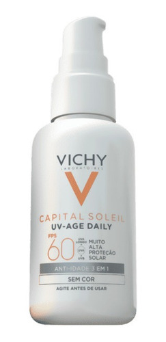 Protetor Vichy Uv-age Daily S/cor Fps 60 - 40
