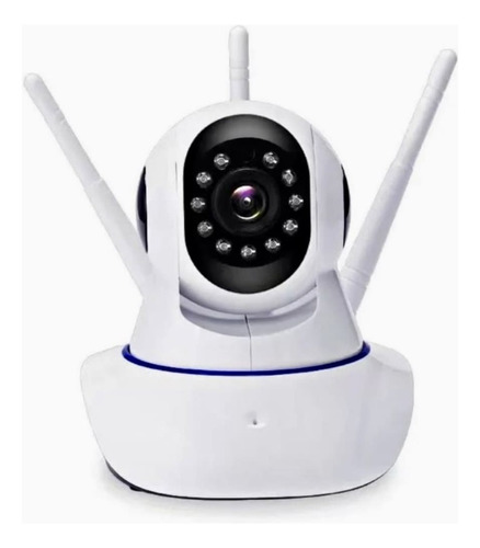 Camara Wifi Seguridad 3 Antenas Ip Audio Hd Jk-r5  778739