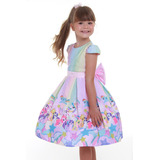 Vestido Infantil  My Little Pony Candy Colors