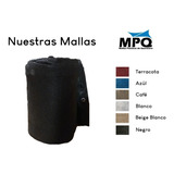Mpq Malla Sombra Raschel 90% Negro 2x2.5 Ojilos Cada 30 Cm 