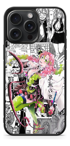 Funda Demon Slayer Mitsuri Kanroji Pilar Amor Manga Collage