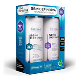 Kit Progressiva Semi Definitiva Zero 2x 1 Litro Forever Liss