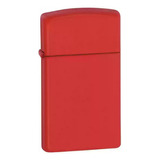 Encendedor Zippo 1633 Slim Red Matte Orginal Garantia