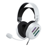 Fone De Ouvido Headset Gamer Havit  H2038u Color Branco