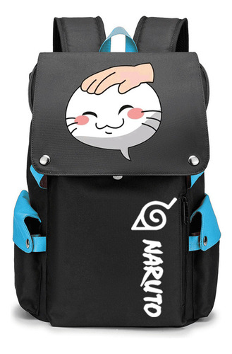 Mochila Sun Man Naruto, Mochila Escolar De Gran Capacidad