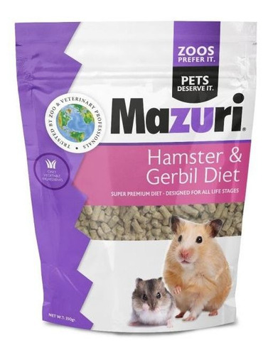 Mazuri Hamster And Gerbil 300g