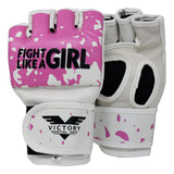 Guantes De Boxeo Para Mujer, De Piel Sintética, Sin Dedos, P