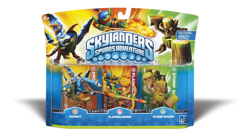 Skylanders Spyro's Adventure Triple Character Pack (drobot, 