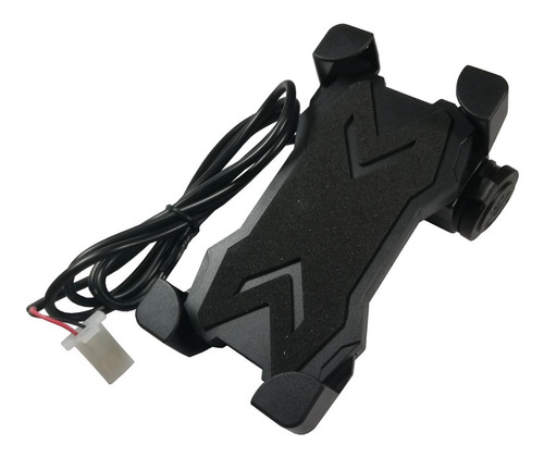 Soporte De Celular 360° Con Cargador Usb 5v Para Moto