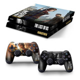 Skin Playstation4 Fat Ps4 Adesivo The Last Of Us Remastered
