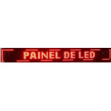 Painel Letreiro Led Digital 170x20 Interno 