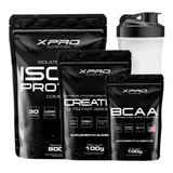 Kit Refil (whey Creatina E Bcaa) Para Engordar Mais Rápido