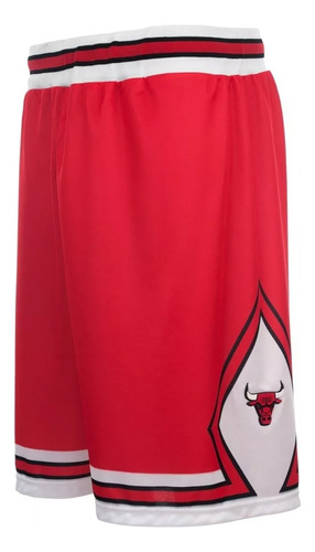 Short Basquet Nba Chicago Bulls Oficial Original Basket En3x