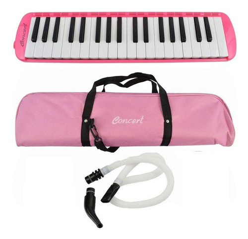 Escaleta Concert M37 Pk Rosa 37 Teclas Com Bag