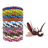 Pack 6 Pulseras Repelente Natural De Mosquitos Proteccion 