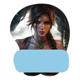 Jwzpillow Tomb Raider 3d Anime Mouse Pads Con Reposamunecas