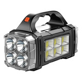 Linterna Foco Led Solar Multifuncion Xpe+4led+ 6cob