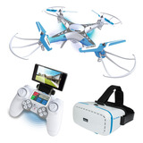 Spy Drone Con Lentes Realidad Virtual Y Control Remoto 