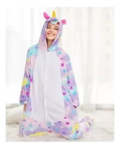 Pijama Y Disfraz Niño Y Adulto Animales Kigurumi Enteritos