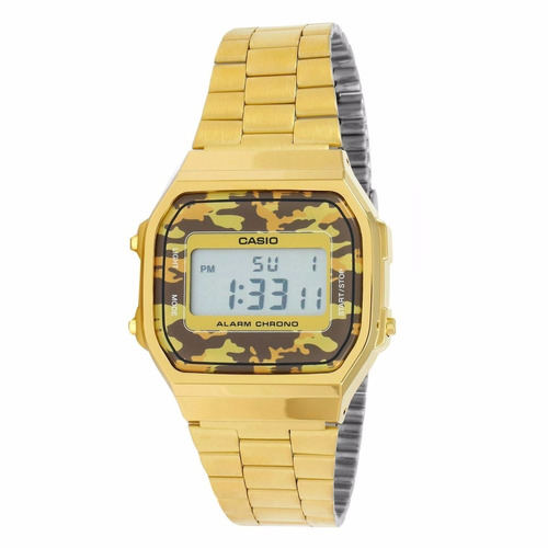 Reloj Casio Retro Vintage A-168wegc-3d  Ag Of Lcal Belgranop