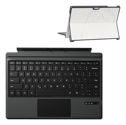 Funda Con Teclado Para Microsoft Surface Pro 7 Plus/pro 7-6 